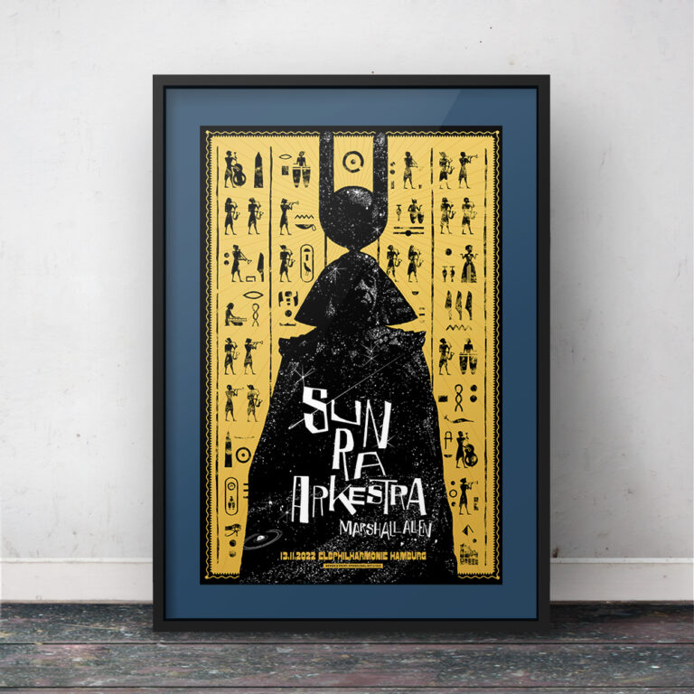 Gig poster: Sun Ra Arkestra – Elbphilharmonie