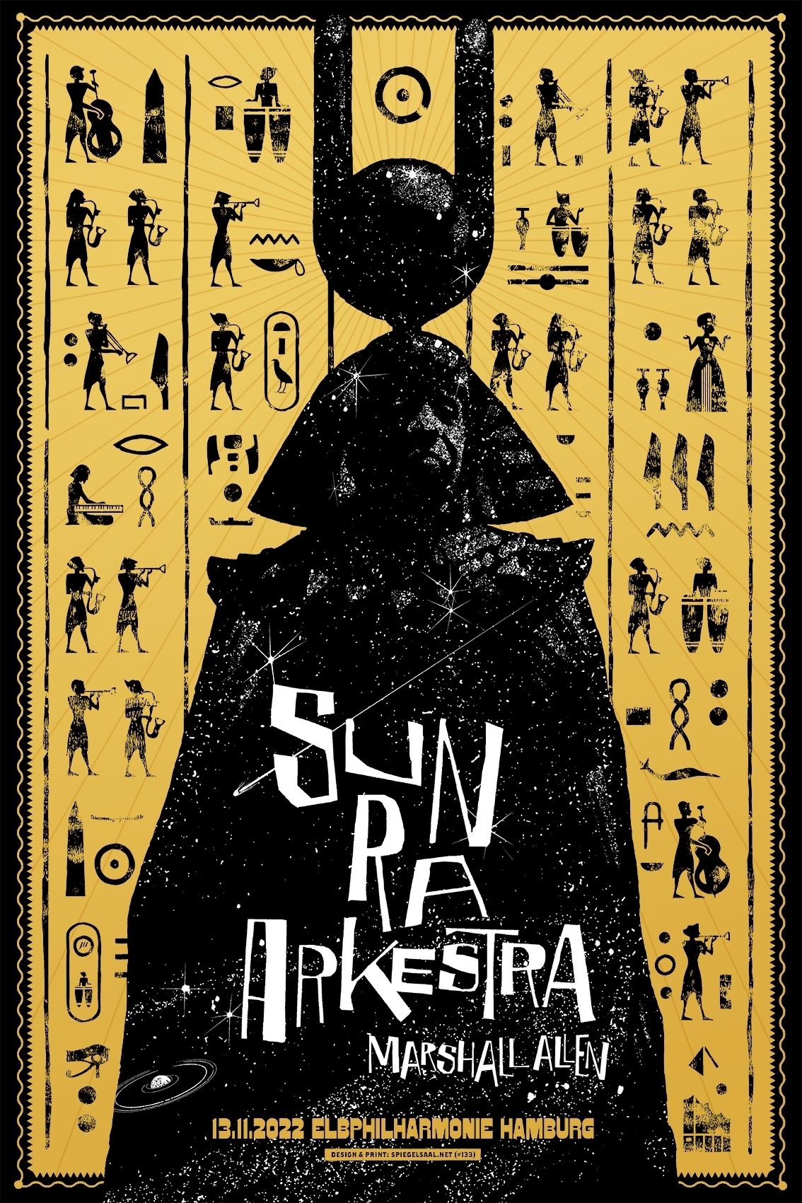 Poster für Sun Ra Arkestra, Elbphilharmonie
