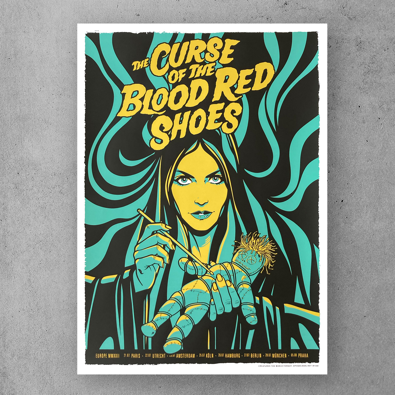 Blood Red Shoes - Tourposter