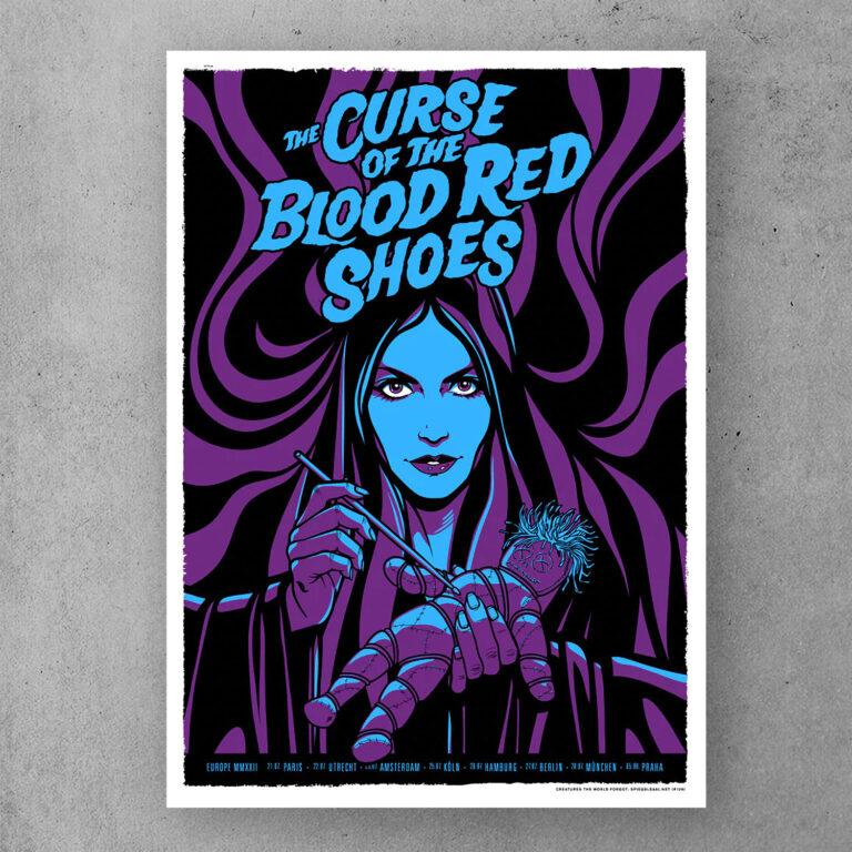 Tour poster: Blood Red Shoes