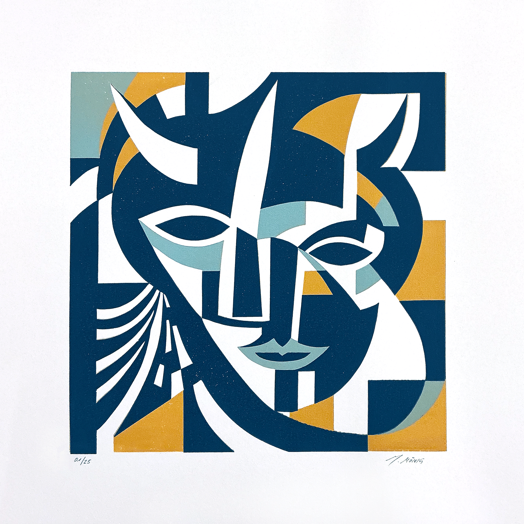 Devil-artprint by JochenMoenig_de